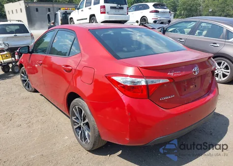 2016 Toyota Corolla S from USA, damaged, VIN 5YFBURHE3GP439095